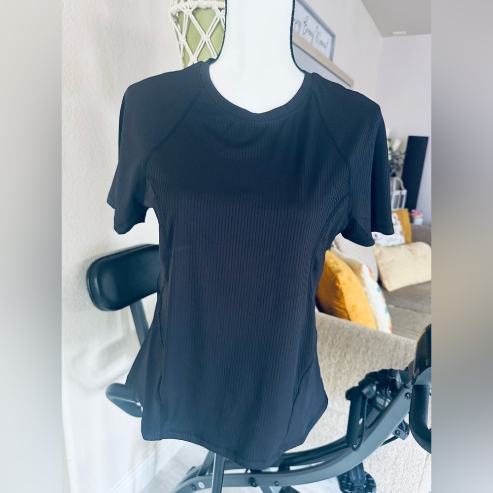 Spyder Classic Black Women's Short Sleeve Active Tee top